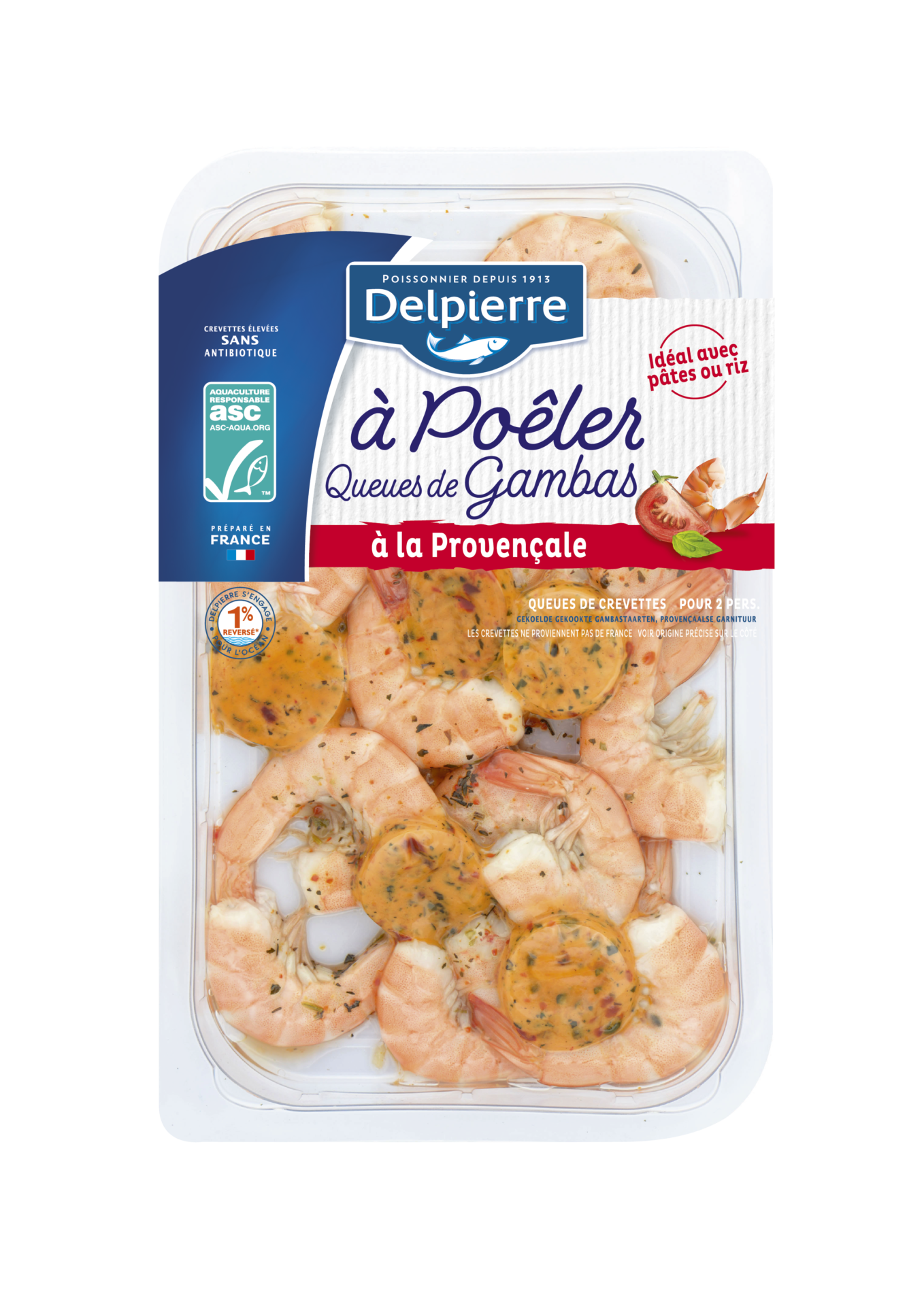 QUEUES DE GAMBAS À LA PROVENCALE