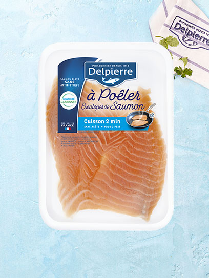 ESCALOPE DE SAUMON À POÊLER