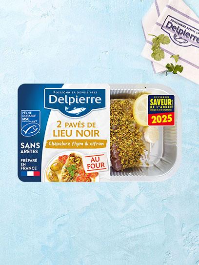 PAVÉS DE LIEU NOIR CHAPELURE THYM CITRON