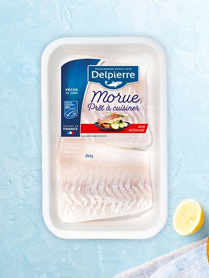 MORUE PRÊTE À CUISINER (SANS DESSALAGE)