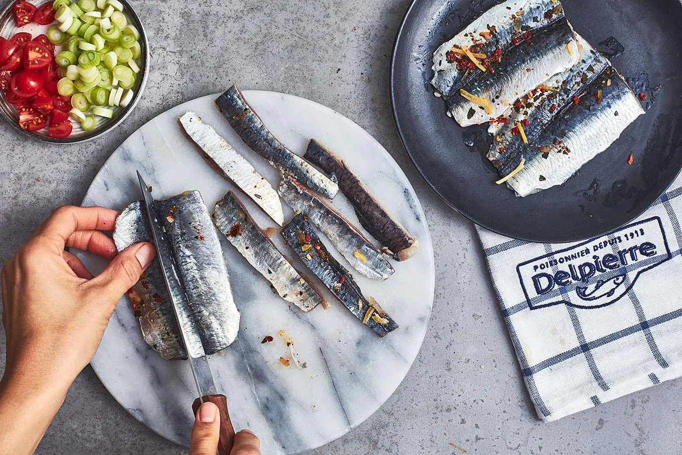 ROULEAUX CROUSTILLANTS DE SARDINES FETE DES VOISINS LABEYRIE ETAPE 2 2