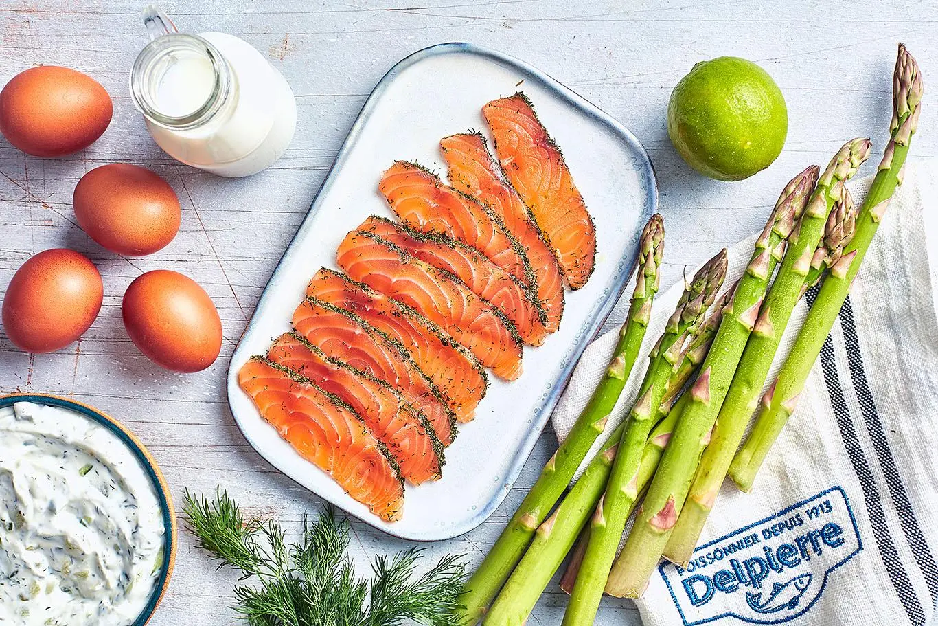 Terrine d'asperge et saumon etape 1