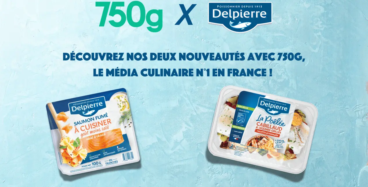 Delpierre et 750G : retour sur une collaboration gourmande !