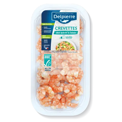 CREVETTES DÉCORTIQUÉES