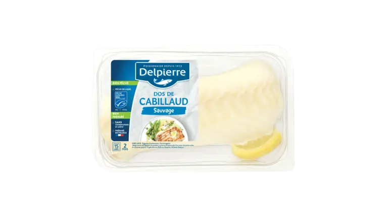 DOS DE CABILLAUD NATURE