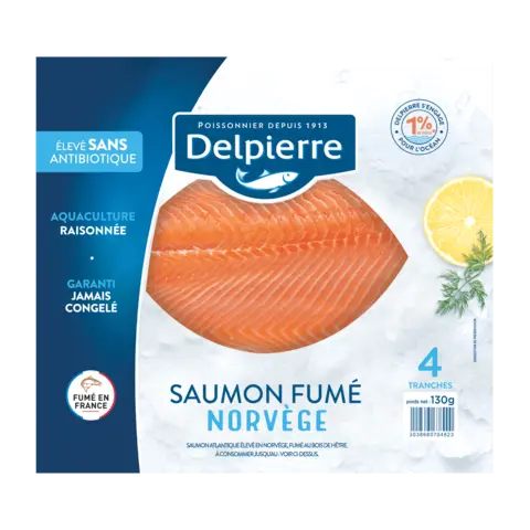 SAUMON FUMÉ DE NORVÈGE