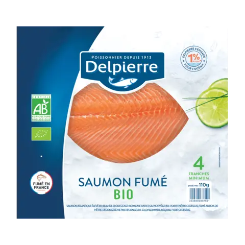 SAUMON FUMÉ BIO